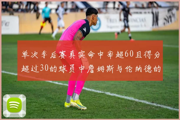 单次季后赛真实命中率超60且得分超过30的球员中詹姆斯与伦纳德的传奇表现
